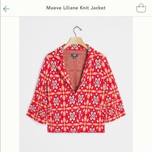 Maeve anthropologie Liliana knit jacket